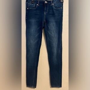 Levi's Dark Blue Super Skinny Knit Jeans- Size 14